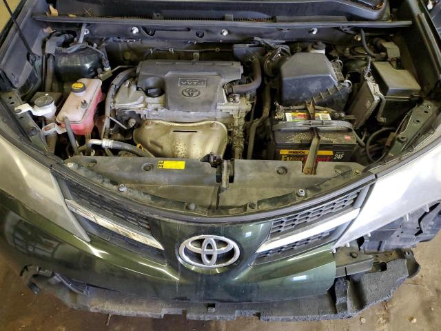 2T3DFREV0DW004060 - 2013 TOYOTA RAV4 LIMITED GREEN photo 11