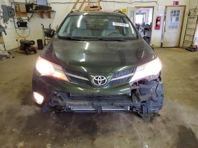 2T3DFREV0DW004060 - 2013 TOYOTA RAV4 LIMITED GREEN photo 5