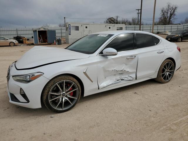 KMTG54LE9KU037625 - 2019 GENESIS G70 ADVANCED WHITE photo 1