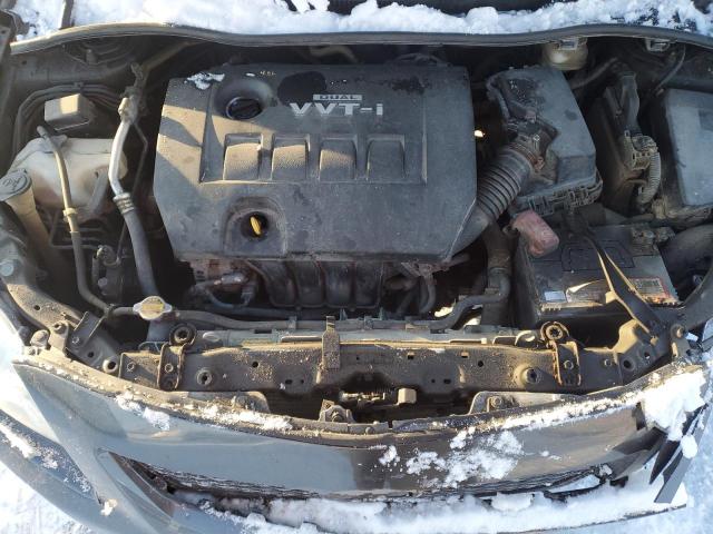 2T1BU40E89C039146 - 2009 TOYOTA COROLLA BASE GRAY photo 11