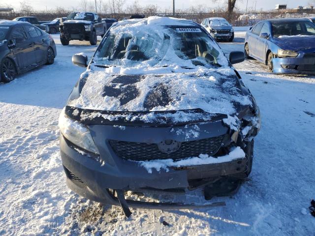 2T1BU40E89C039146 - 2009 TOYOTA COROLLA BASE GRAY photo 5