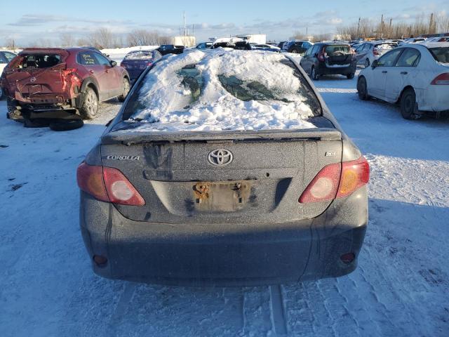 2T1BU40E89C039146 - 2009 TOYOTA COROLLA BASE GRAY photo 6