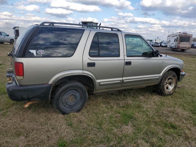 1GNCS13WXY2280322 - 2000 CHEVROLET BLAZER BEIGE photo 3