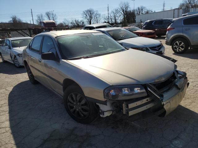 2G1WF52E649403354 - 2004 CHEVROLET IMPALA TAN photo 4