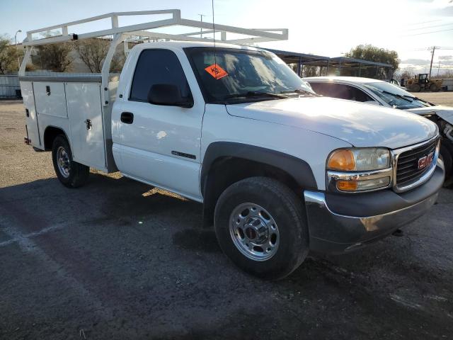 1GDGC24U91Z314608 - 2001 GMC NEW SIERRA C2500 WHITE photo 4