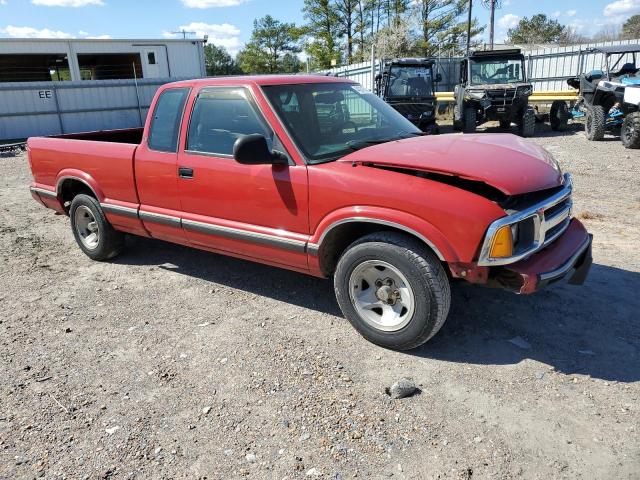 1GCCS19X1T8158057 - 1996 CHEVROLET S TRUCK S10 RED photo 4