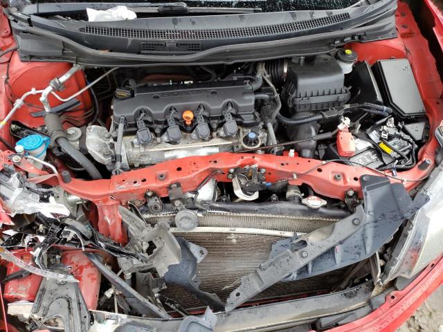 2HGFG3B83FH512688 - 2015 HONDA CIVIC EX RED photo 11