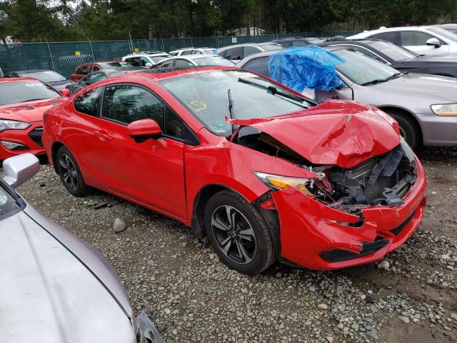 2HGFG3B83FH512688 - 2015 HONDA CIVIC EX RED photo 4