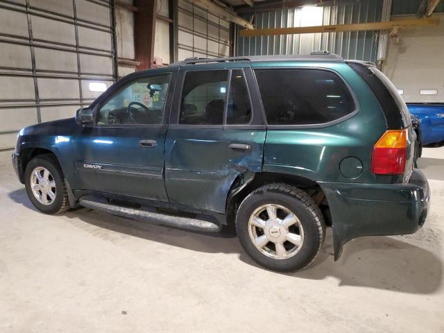 1GKDT13S952362288 - 2005 GMC ENVOY GREEN photo 2