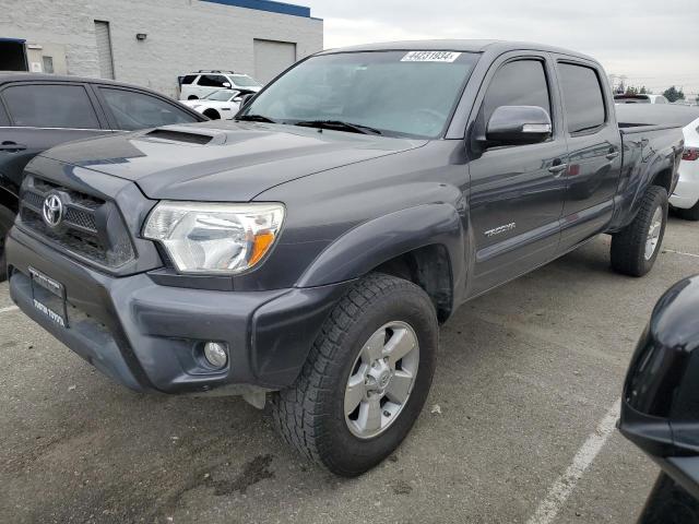 3TMKU4HNXFM044906 - 2015 TOYOTA TACOMA DOUBLE CAB PRERUNNER LONG BED GRAY photo 1