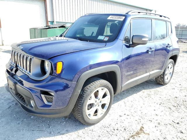 ZACNJBD12LPL81329 - 2020 JEEP RENEGADE LIMITED BLUE photo 1