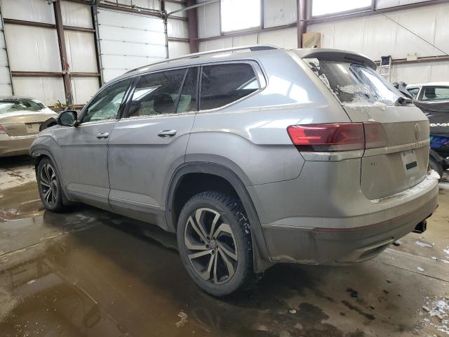 1V2TR2CA3MC543333 - 2021 VOLKSWAGEN ATLAS SEL PREMIUM GRAY photo 2