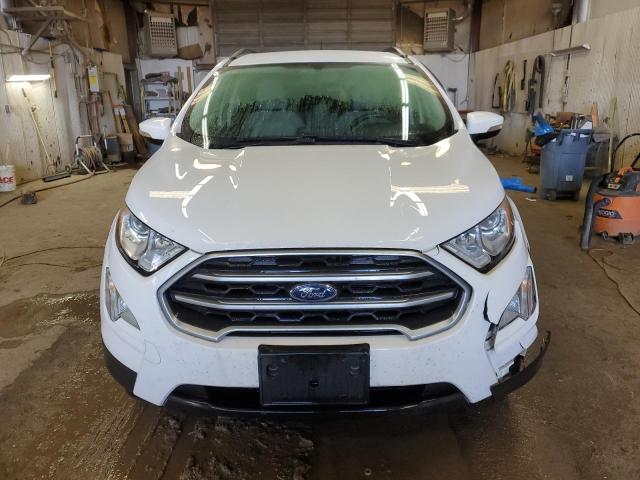 MAJ6P1UL3JC206855 - 2018 FORD ECOSPORT SE WHITE photo 5