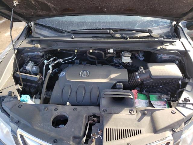 5J8TB4H35DL017721 - 2013 ACURA RDX GRAY photo 11