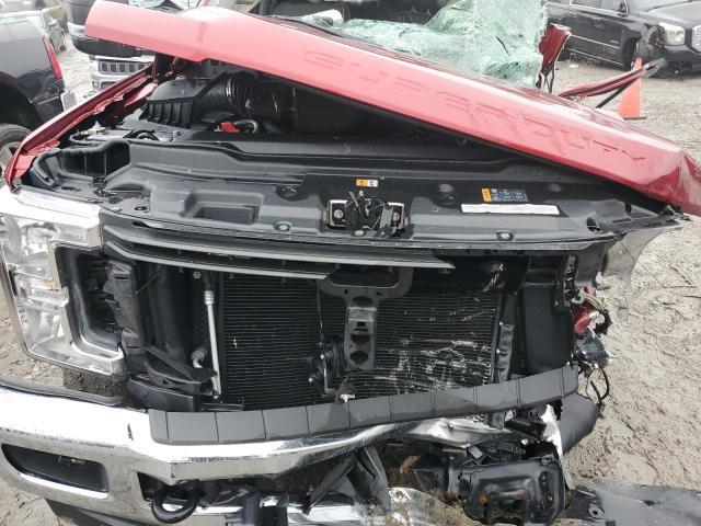 1FT7W2B60KED04610 - 2019 FORD F250 SUPER DUTY RED photo 11