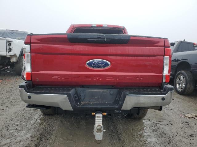 1FT7W2B60KED04610 - 2019 FORD F250 SUPER DUTY RED photo 6