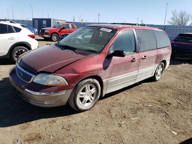 2FMZA53432BA48153 - 2002 FORD WINDSTAR SEL RED photo 1