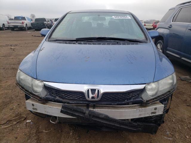 19XFA1F59AE042885 - 2010 HONDA CIVIC LX BLUE photo 5