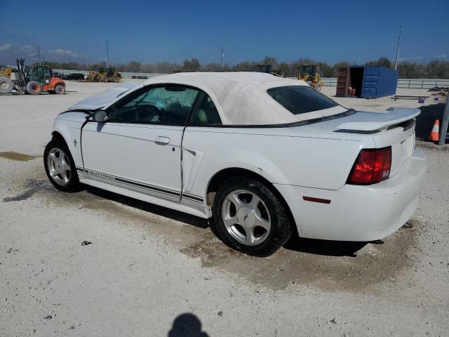 1FAFP44481F191374 - 2001 FORD MUSTANG WHITE photo 2