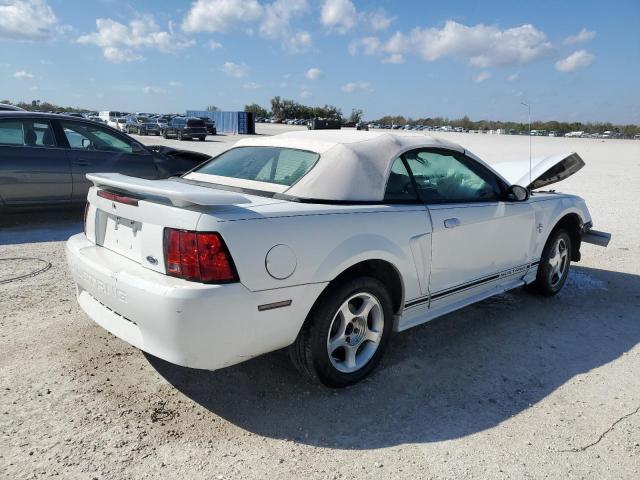 1FAFP44481F191374 - 2001 FORD MUSTANG WHITE photo 3