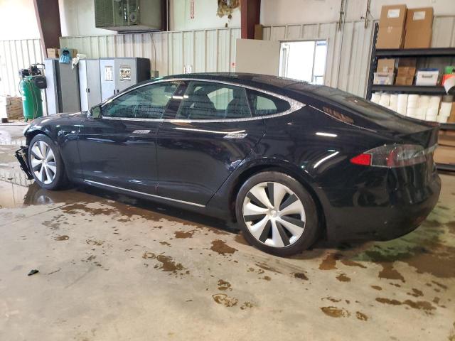 5YJSA1E20MF424386 - 2021 TESLA MODEL S Սև լուսանկար 2