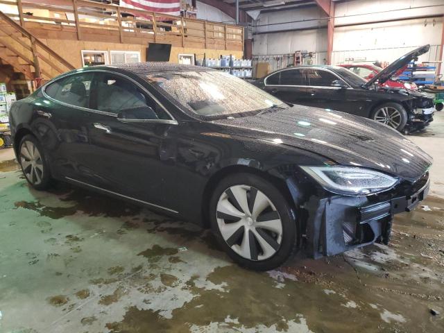 5YJSA1E20MF424386 - 2021 TESLA MODEL S Սև լուսանկար 4