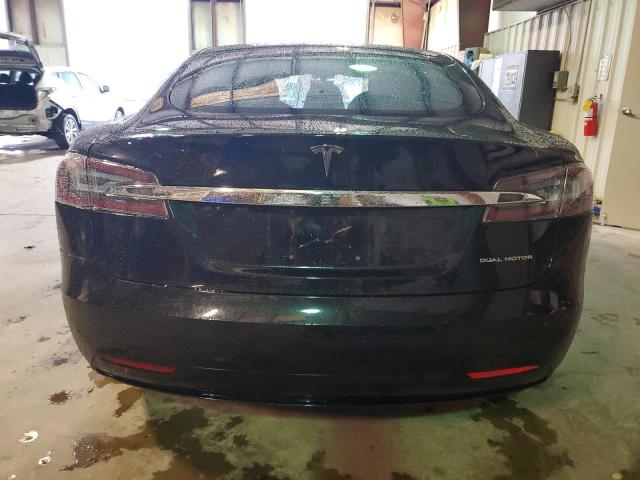 5YJSA1E20MF424386 - 2021 TESLA MODEL S Սև լուսանկար 6
