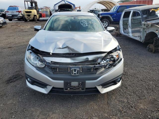 2HGFC1F76GH637350 - 2016 HONDA CIVIC EXL SILVER photo 5