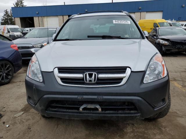 SHSRD78882U000663 - 2002 HONDA CR-V EX GRAY photo 5