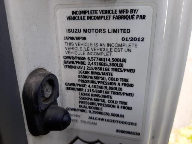 JALC4W162D7000293 - 2013 ISUZU NPR HD WHITE photo 13