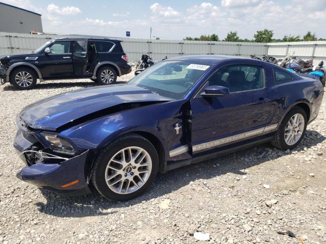 1ZVBP8AM0C5242165 - 2012 FORD MUSTANG BLUE photo 1