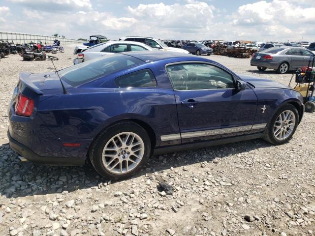 1ZVBP8AM0C5242165 - 2012 FORD MUSTANG BLUE photo 3