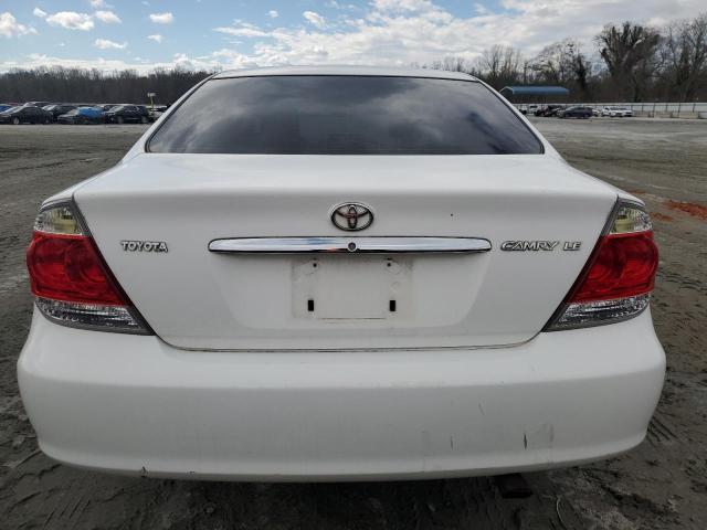 JTDBE32K963047741 - 2006 TOYOTA CAMRY LE WHITE photo 6