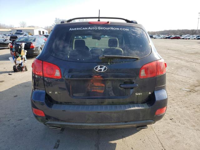 5NMSG13D67H005058 - 2007 HYUNDAI SANTA FE GLS BLUE photo 6