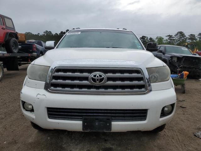 5TDZY68A68S012548 - 2008 TOYOTA SEQUOIA LIMITED WHITE photo 5