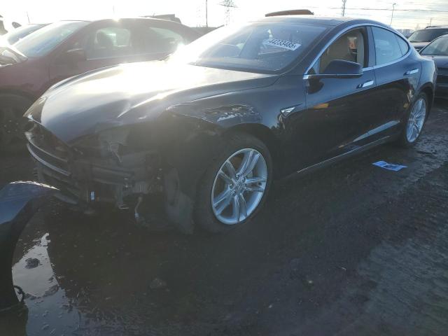 5YJSA1H16EFP44865 - 2014 TESLA MODEL S BLUE photo 1