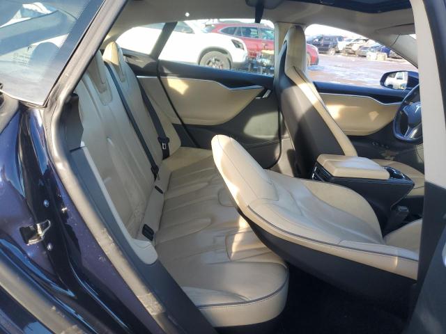 5YJSA1H16EFP44865 - 2014 TESLA MODEL S BLUE photo 10