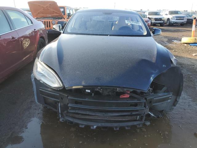 5YJSA1H16EFP44865 - 2014 TESLA MODEL S BLUE photo 5
