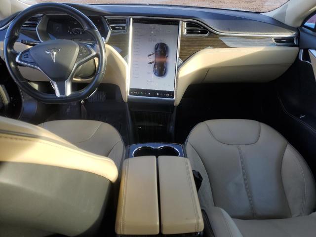 5YJSA1H16EFP44865 - 2014 TESLA MODEL S BLUE photo 8