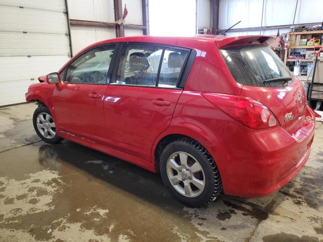 3N1BC13E37L440940 - 2007 NISSAN VERSA S RED photo 2