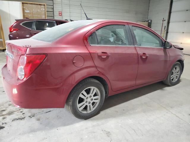 1G1JC5SH0C4210003 - 2012 CHEVROLET SONIC LT RED photo 3