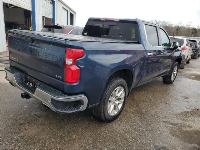 3GCUYGEL9KG242242 - 2019 CHEVROLET SILVERADO K1500 LTZ BLUE photo 3