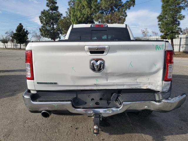 1C6RREFT5KN813794 - 2019 RAM 1500 BIG HORN/LONE STAR WHITE photo 6