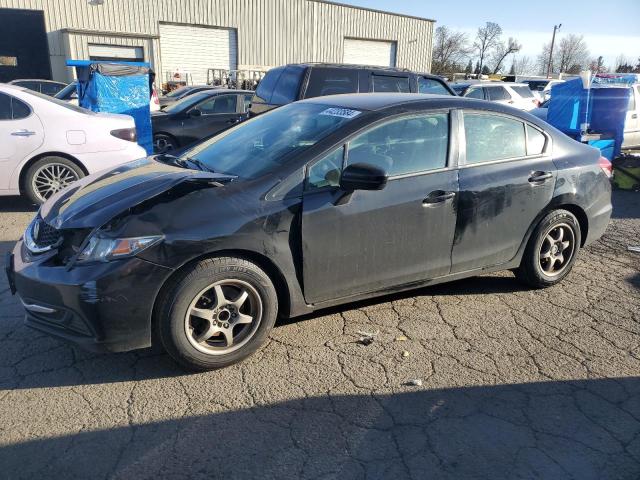 2HGFB2F51FH536982 - 2015 HONDA CIVIC LX BLACK photo 1