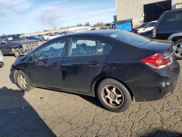 2HGFB2F51FH536982 - 2015 HONDA CIVIC LX BLACK photo 2