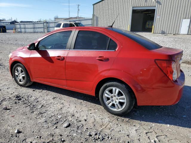 1G1JC5SH9C4107842 - 2012 CHEVROLET SONIC LT RED photo 2