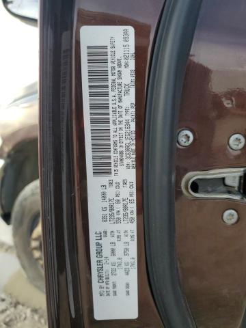 3C63RRGL1EG216344 - 2014 RAM 3500 ST BROWN photo 12