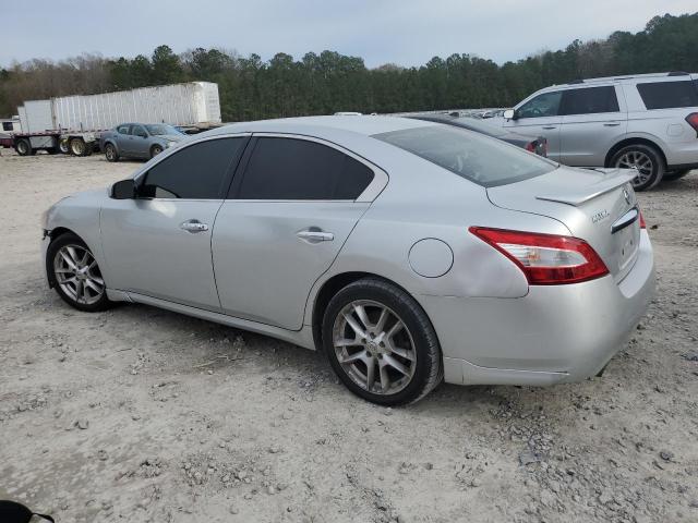 1N4AA5AP0AC814665 - 2010 NISSAN MAXIMA S SILVER photo 2