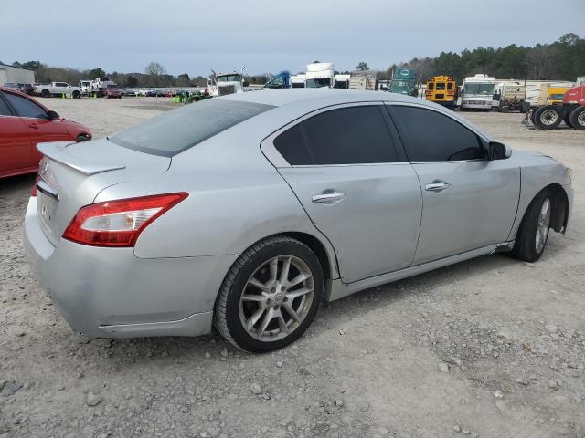 1N4AA5AP0AC814665 - 2010 NISSAN MAXIMA S SILVER photo 3