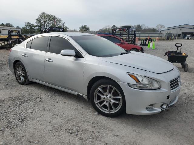 1N4AA5AP0AC814665 - 2010 NISSAN MAXIMA S SILVER photo 4